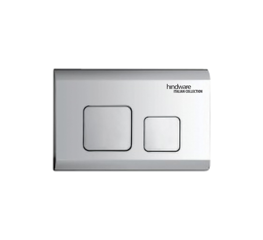 Concealo Flush Cute Chrome Plate